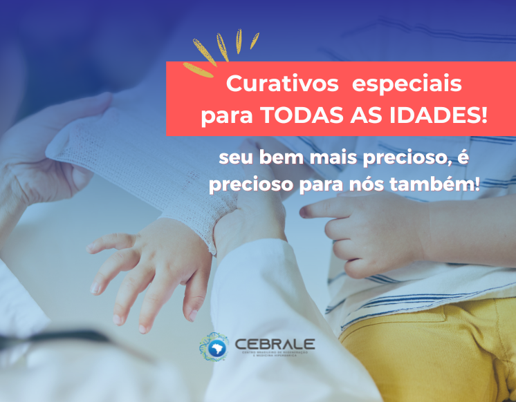 curativo em criança